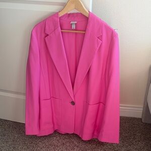 a new day Bright Pink Women's Blazer